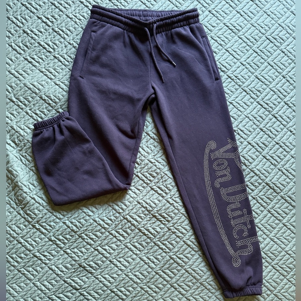 NWT Von Dutch Black Women’s Sweatpants Size Medium